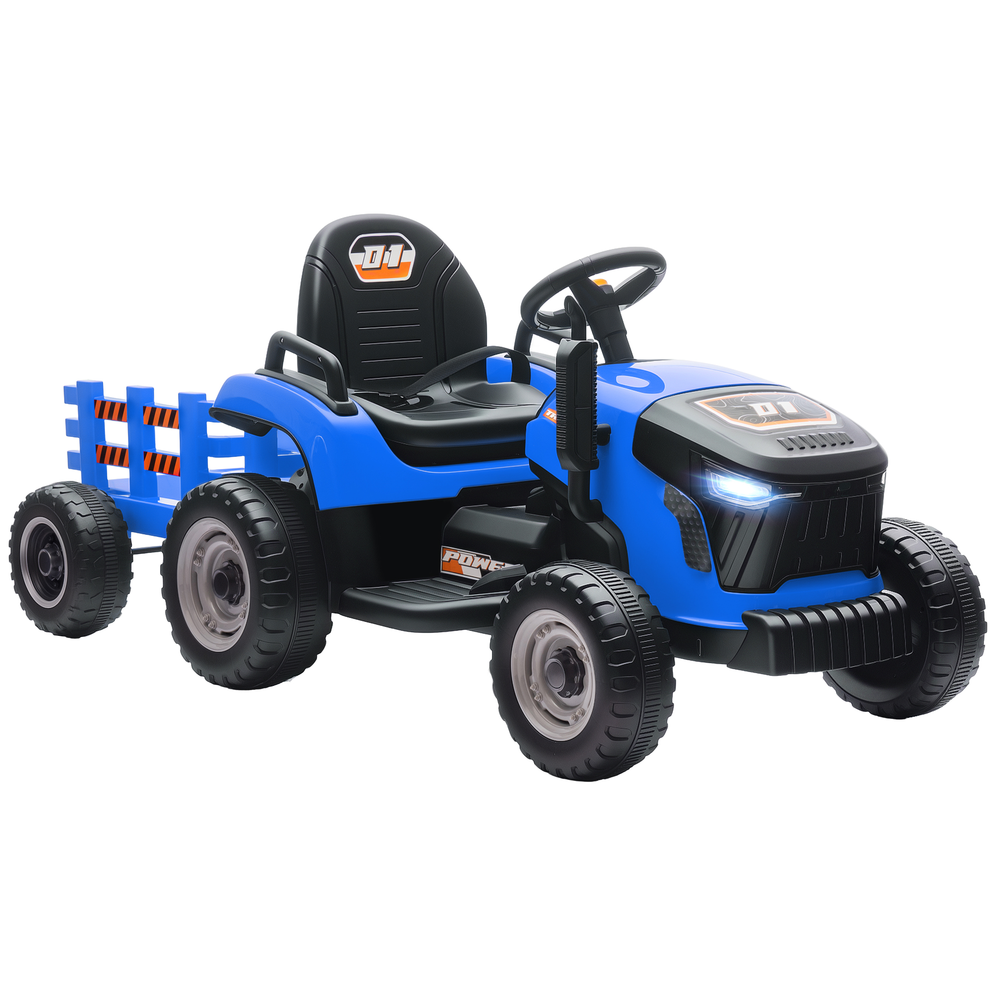 Voiture de chantier électrique à conducteur, AIYAPLAY
