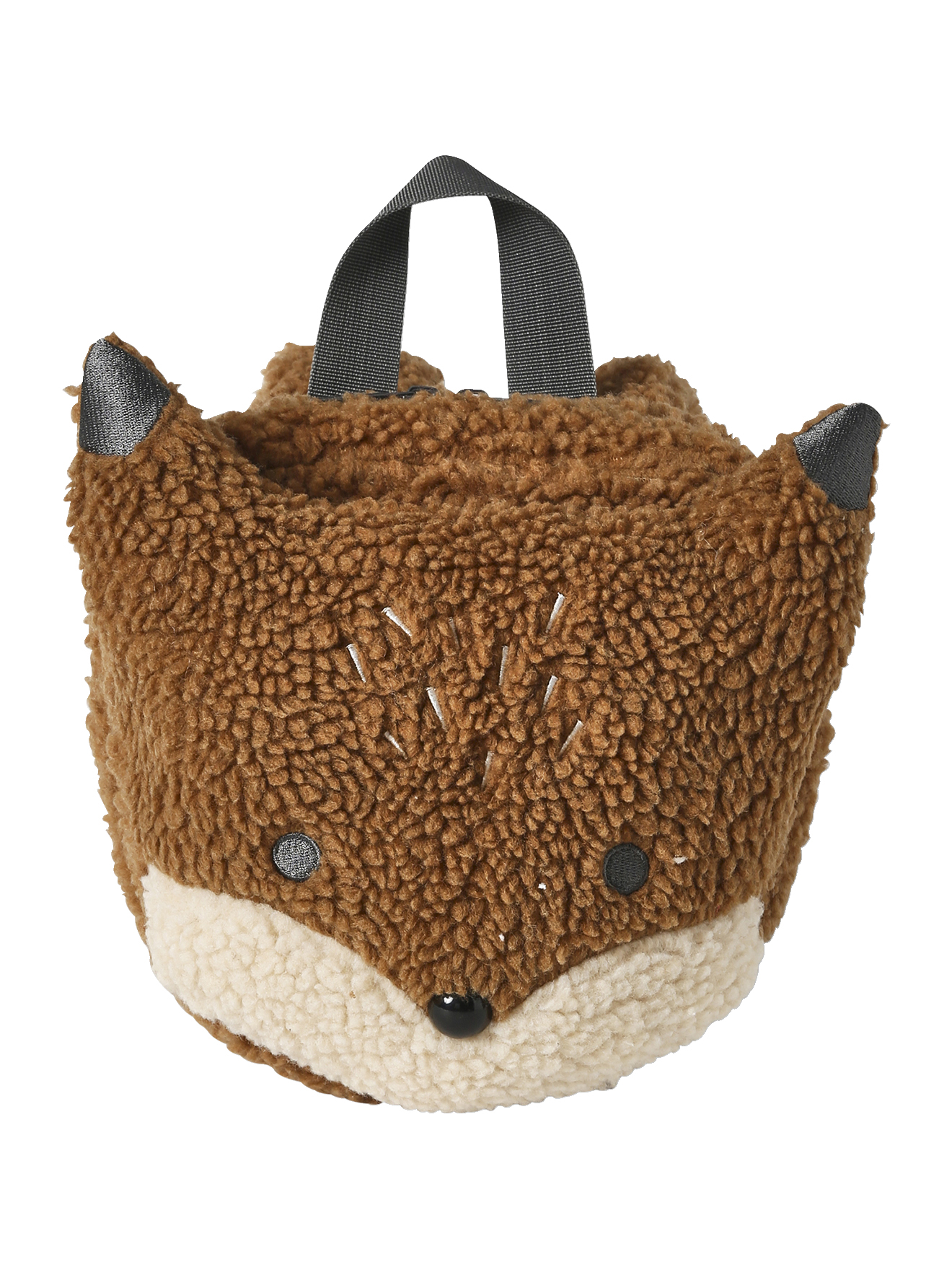 Sac à dos renard en sherpa, VERTBAUDET