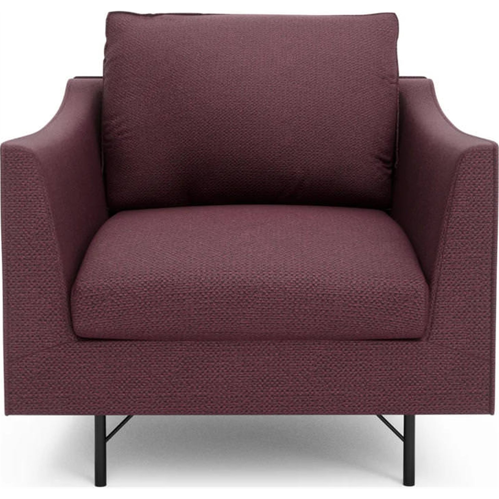 Fauteuil contemporain dossier haut, ALFAMA, RECOLLECTION