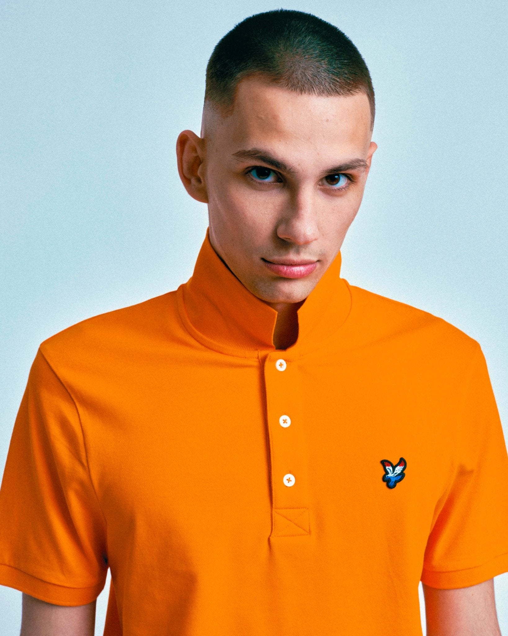 Polo à motif d'aigle néerlandais, LYLE & SCOTT