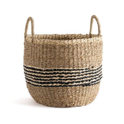 Keita Round Woven Seagrass Basket LA REDOUTE INTERIEURS