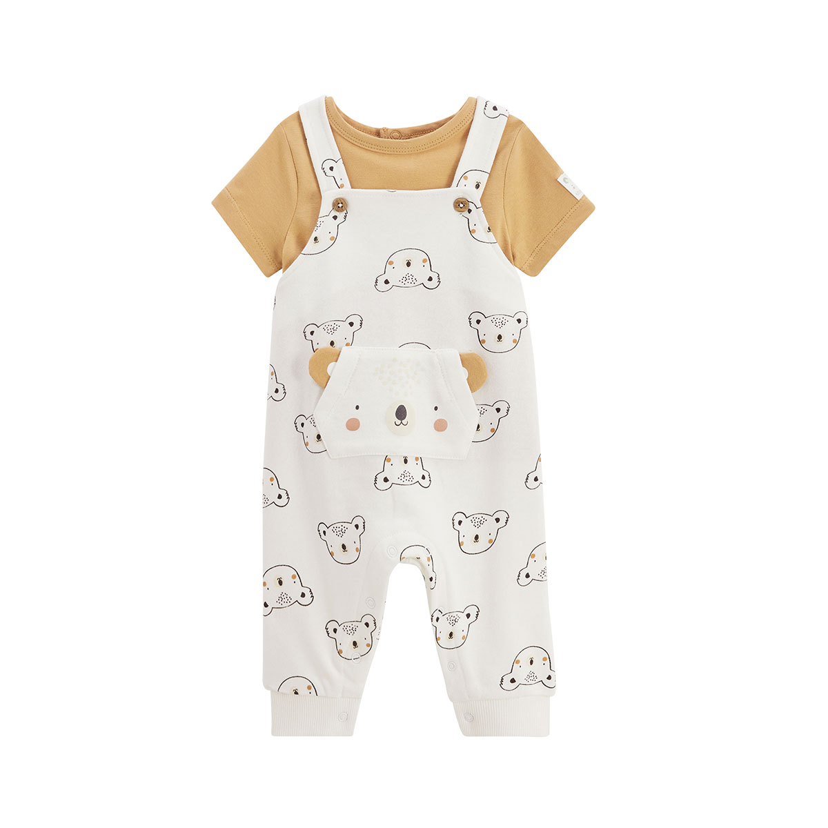 Ensemble salopette bébé et t-shirt Mini Rêve, PETIT BEGUIN