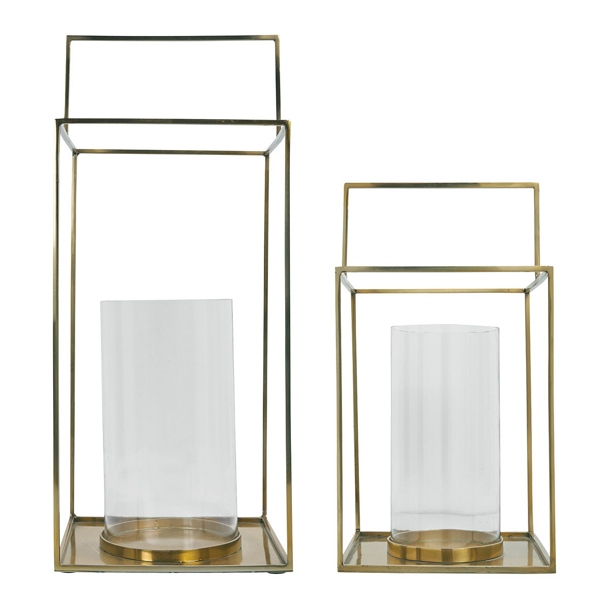 Set de 2 lanternes, BLANC D’IVOIRE