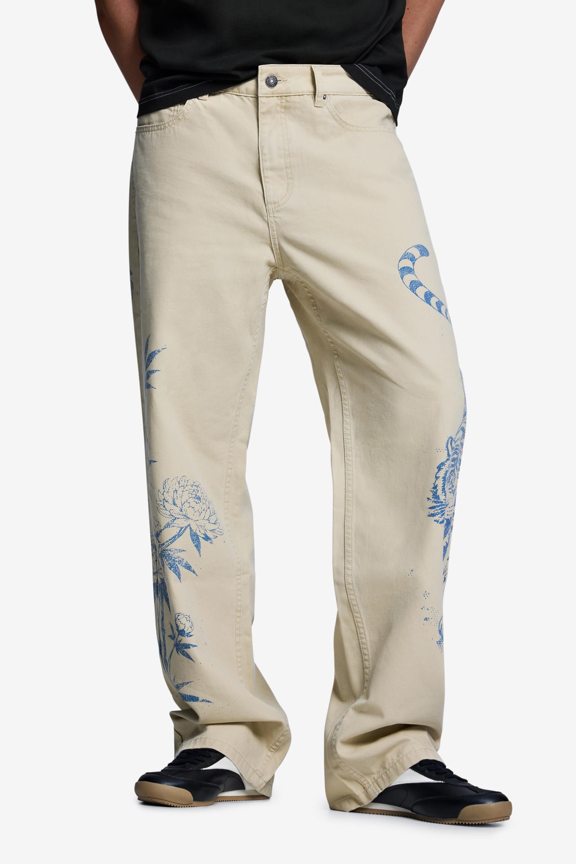 Pantalon imprimé, DESIGUAL
