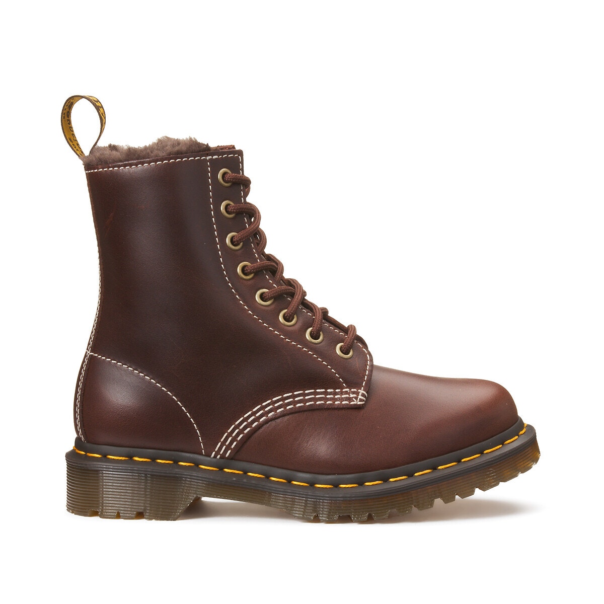 Doc martens marrons sales femme