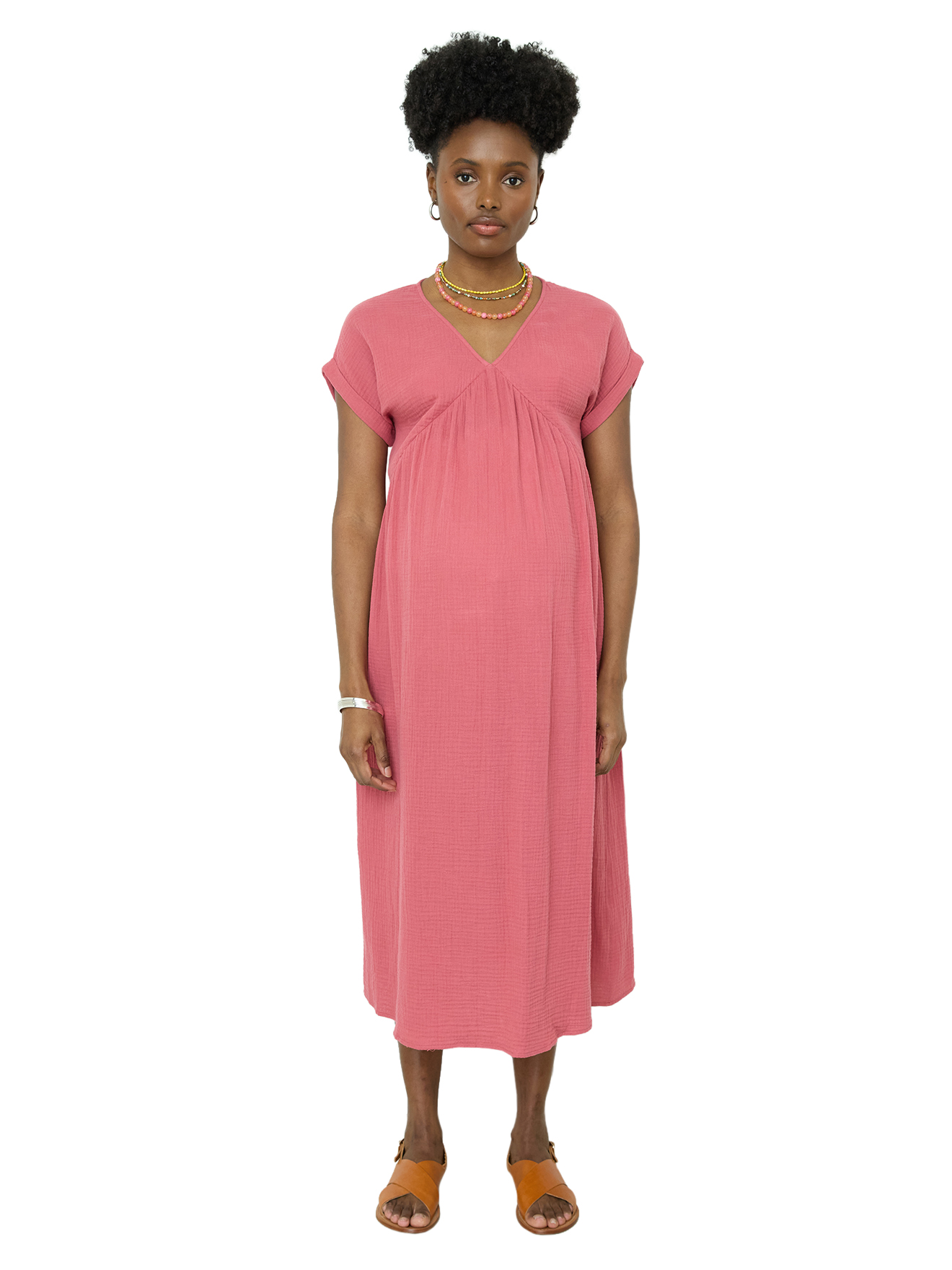 Robe longue grossesse et allaitement, VERTBAUDET