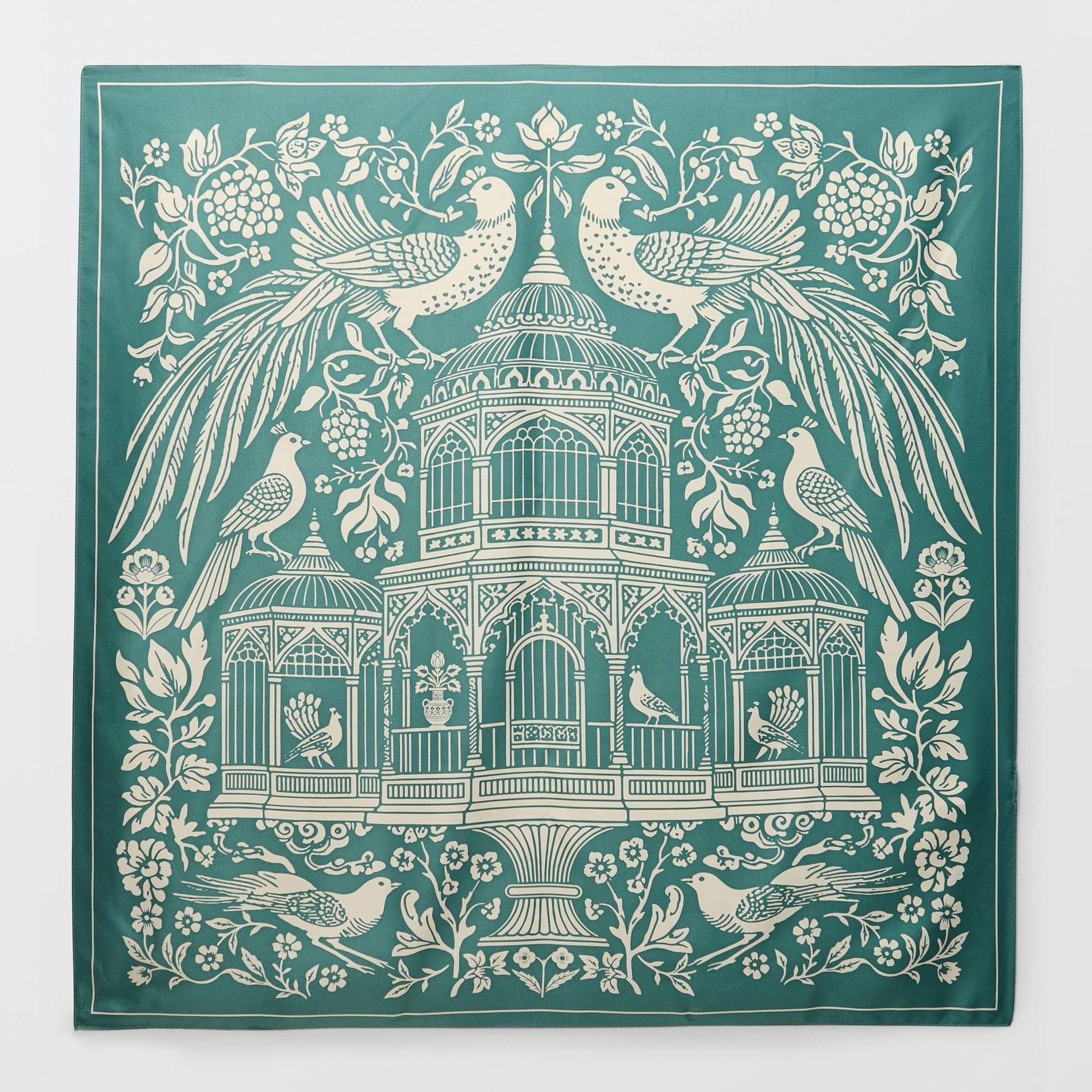 Foulard imprimé, matière recyclée, MONOPRIX