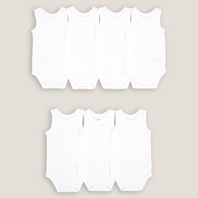 Pack of 7 Bodysuits in Cotton LA REDOUTE COLLECTIONS