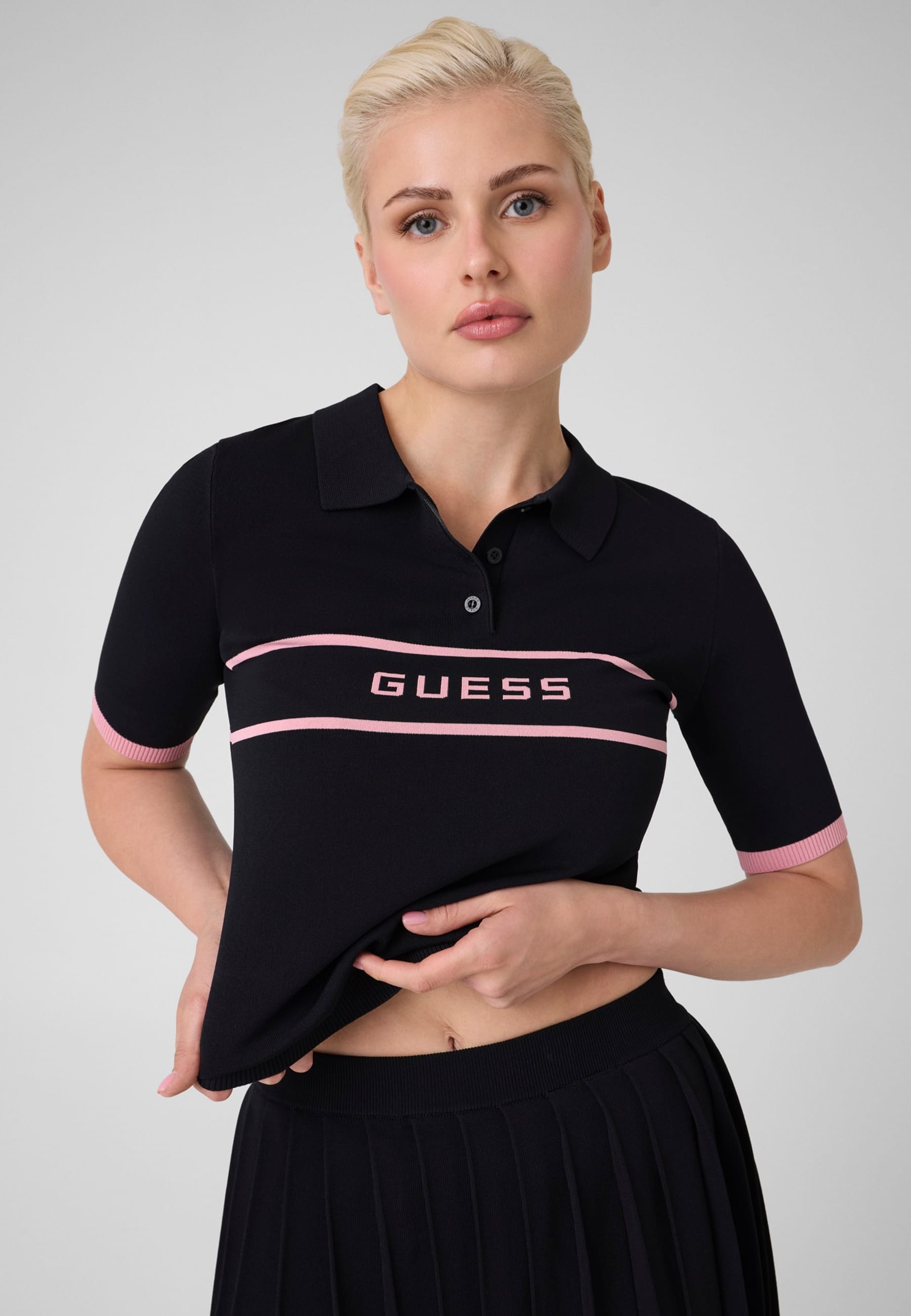 Pull Polo Avec Logo, GUESS