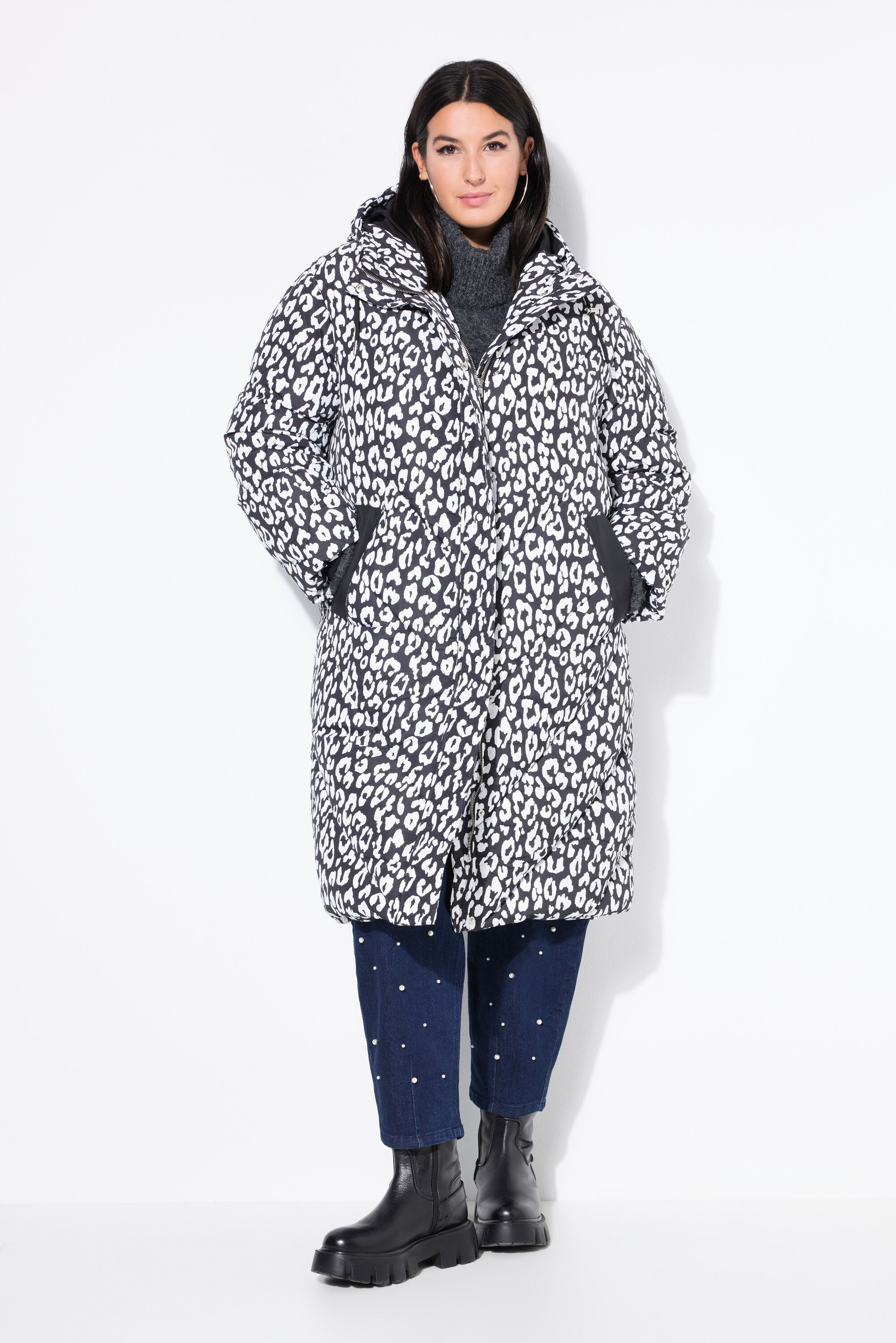 Manteau matelassé motif léopard, STUDIO UNTOLD