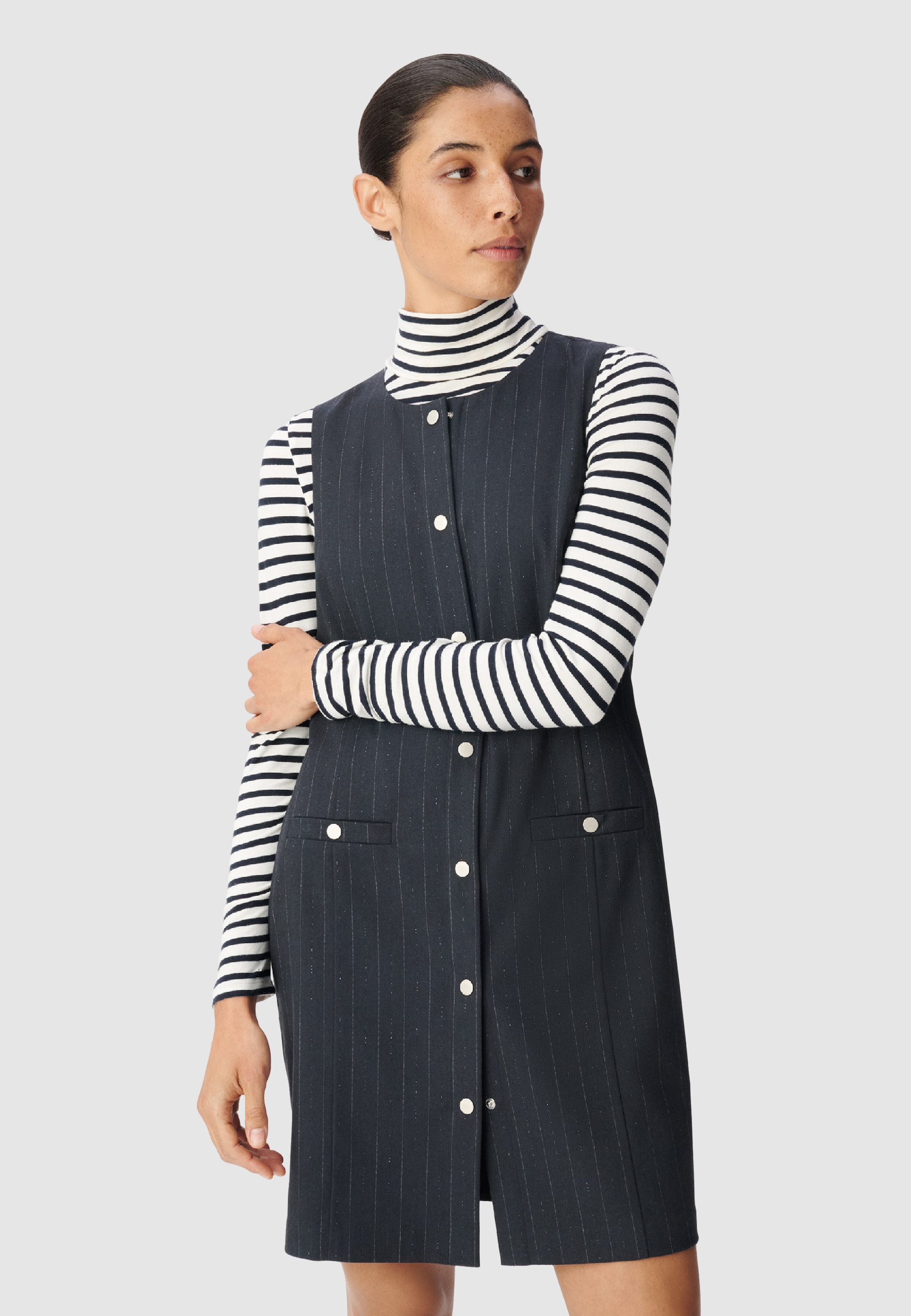 Robe de tailleur courte rayures tennis, IKKS