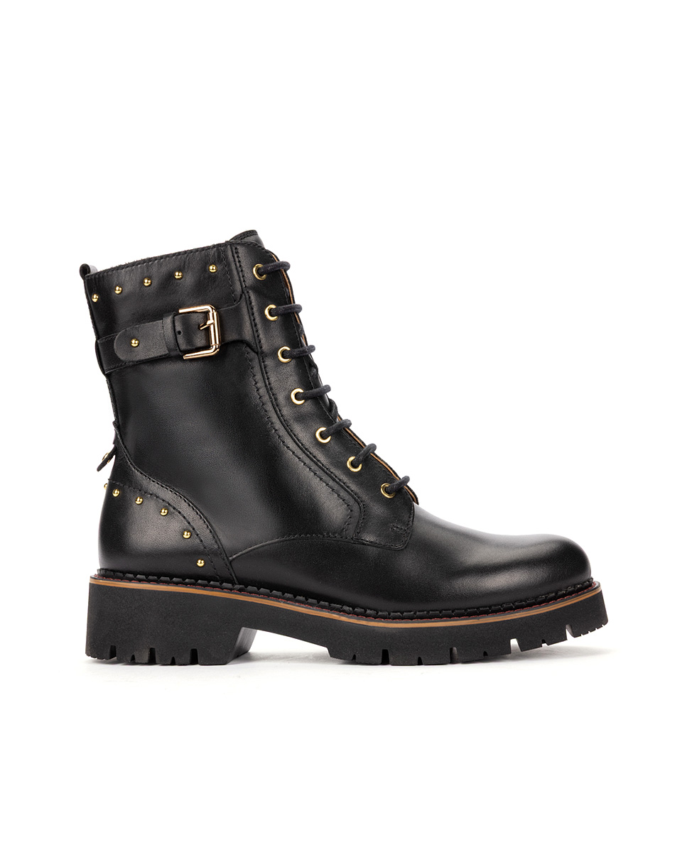 Bottines plates cuir Vicar, PIKOLINOS