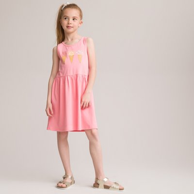 Pack of 2 Sleeveless Dresses in Cotton LA REDOUTE COLLECTIONS