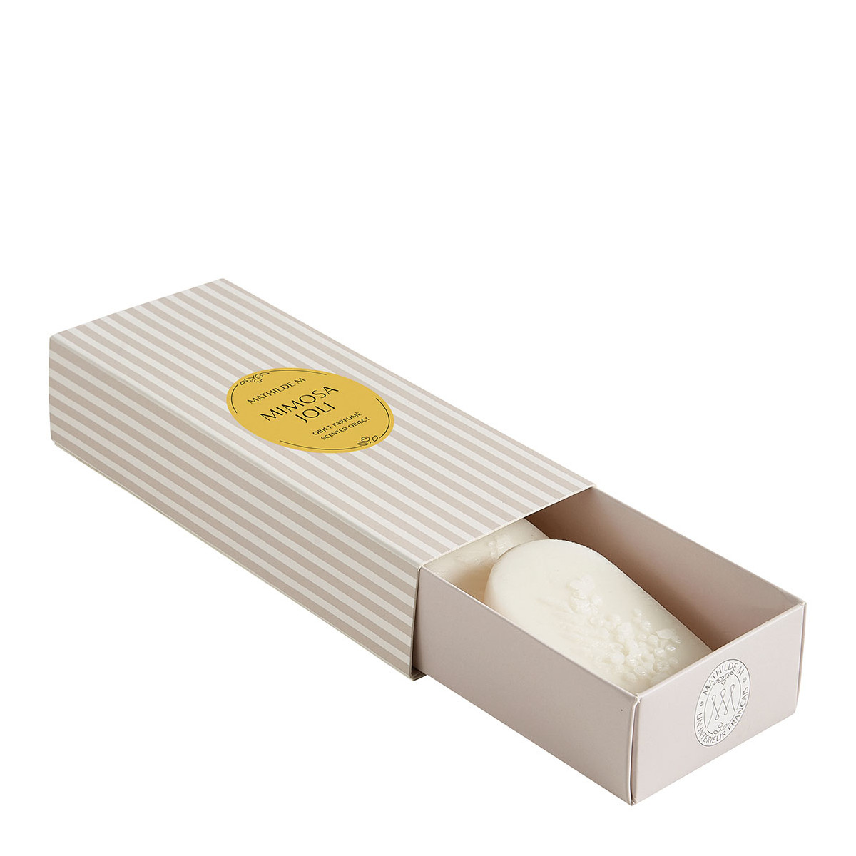 Coffret de 3 décors fondants en cire parfumée, MATHILDE M