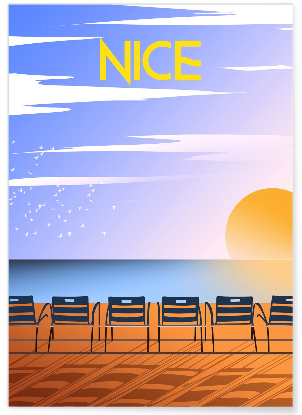 Affiche ville Nice, L'AFFICHERIE