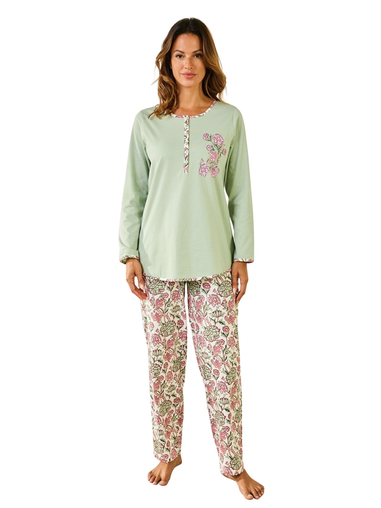 Pyjama femme maille pur coton, DAXON