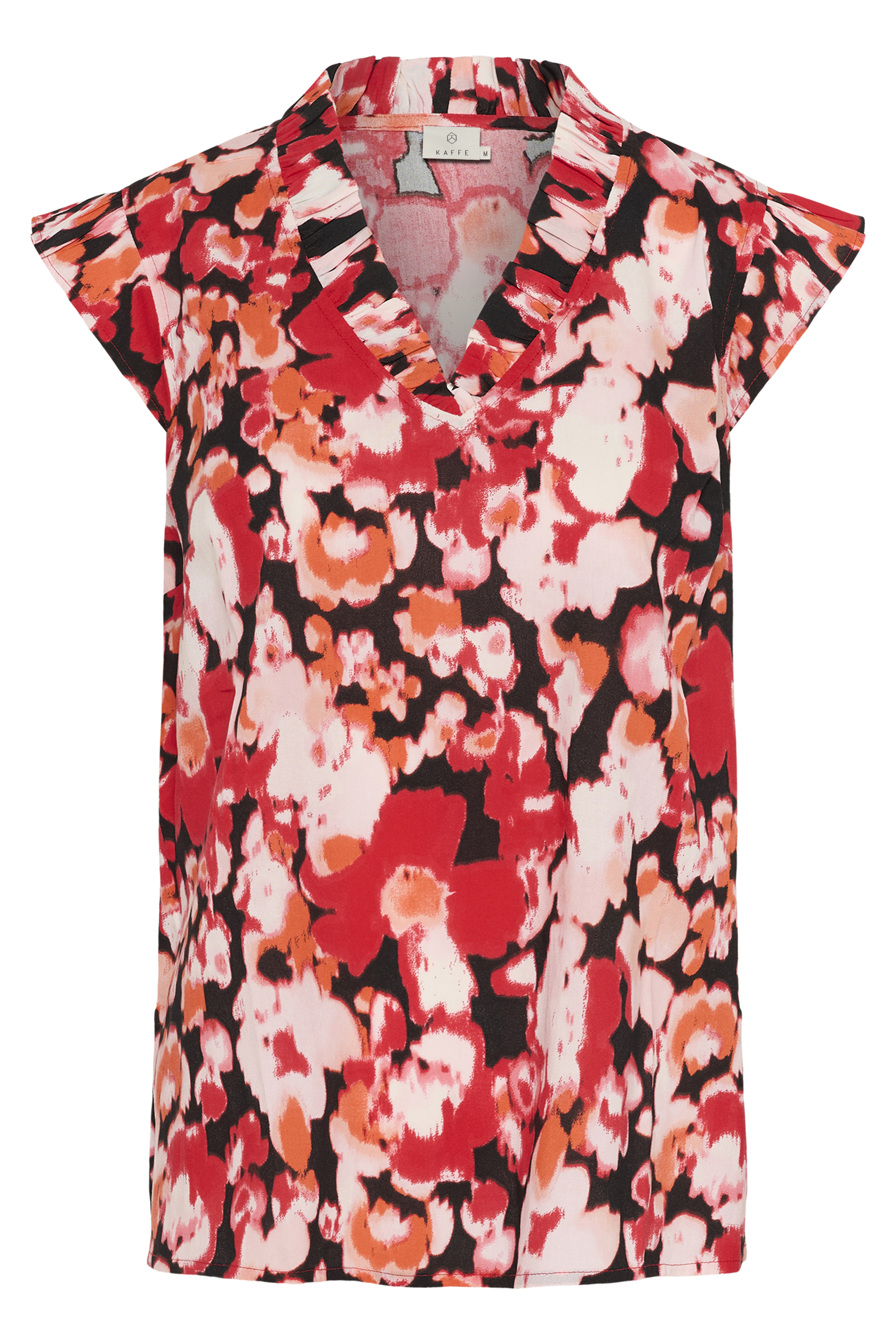 Short sleeved blouse, KAFFE