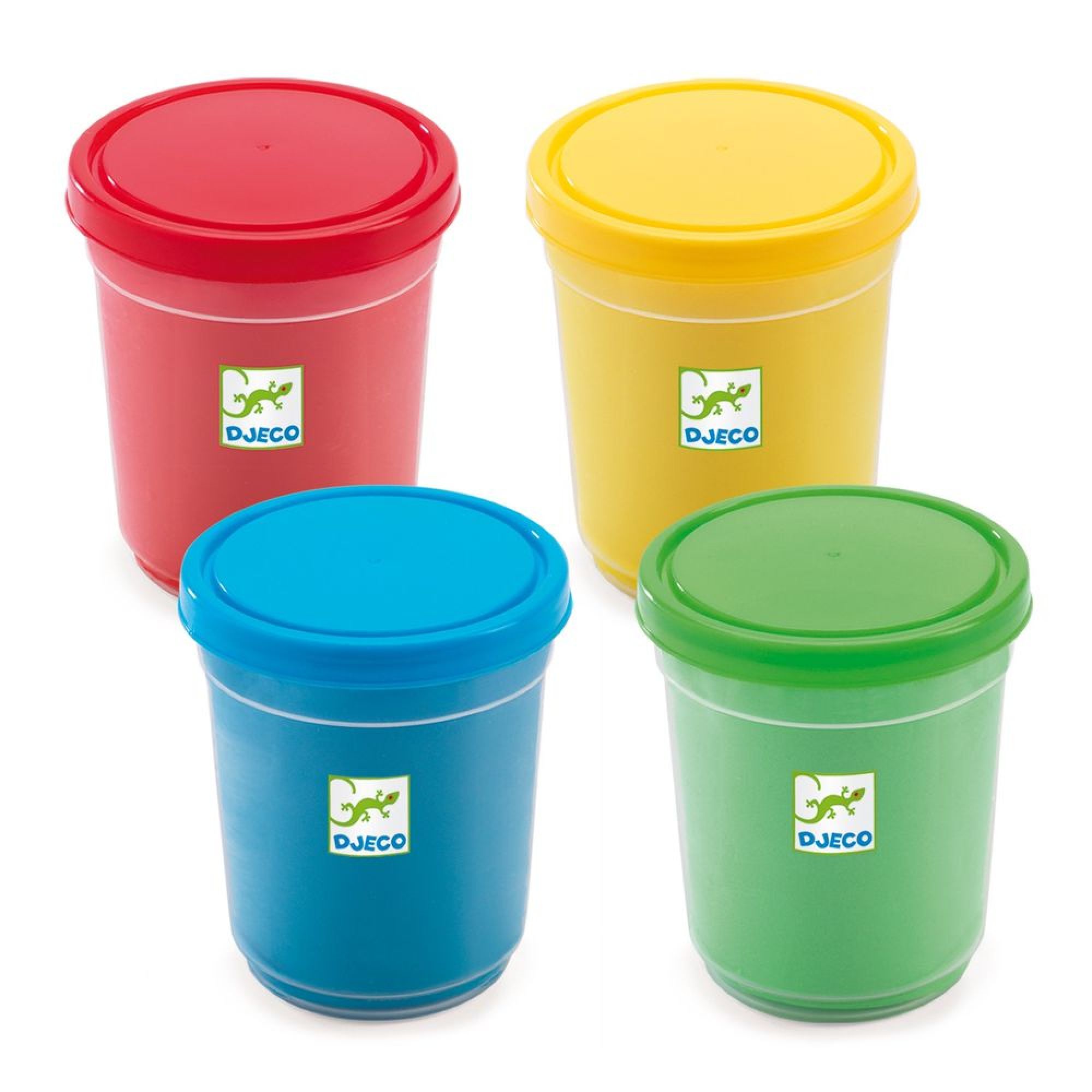 Pots de pâte à modeler 1er âge, DJECO