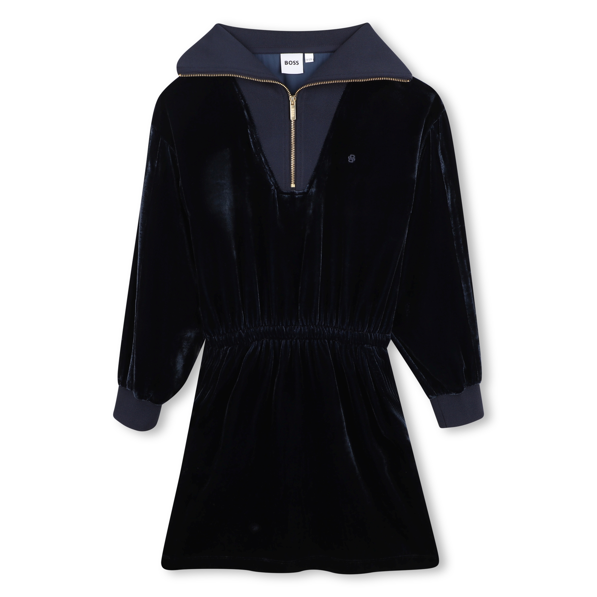 Robe en velours, BOSS KIDSWEAR