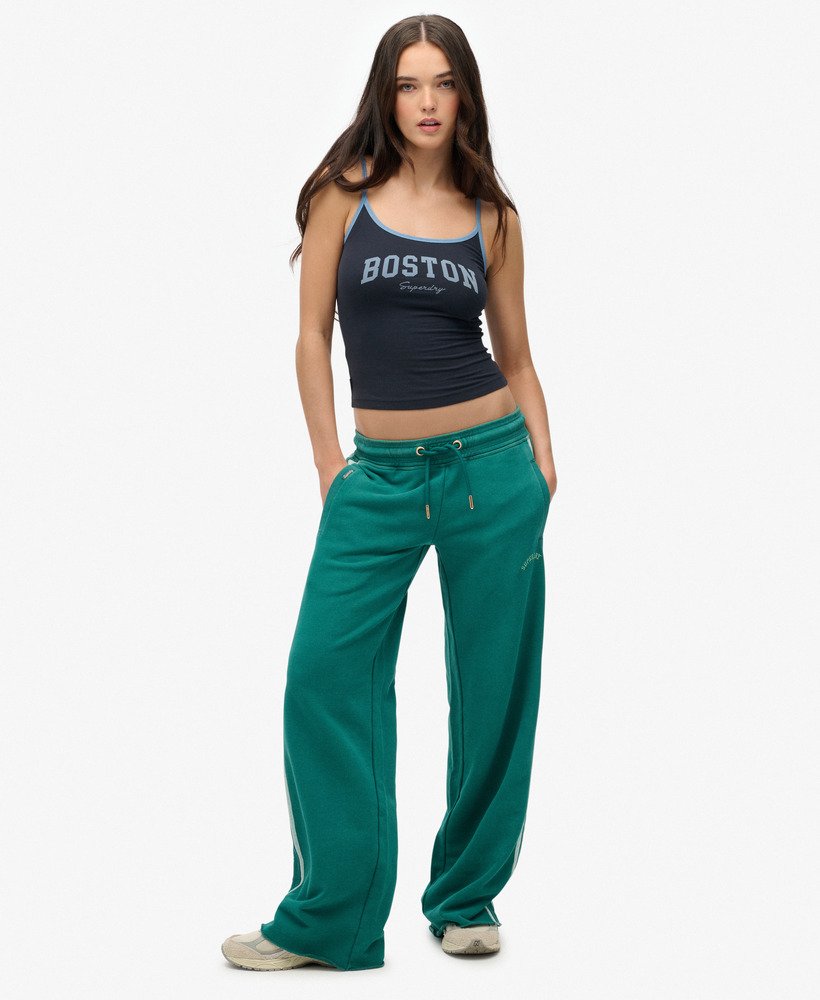 Pantalon de survêtement droit à logo Athletic Essentials, SUPERDRY