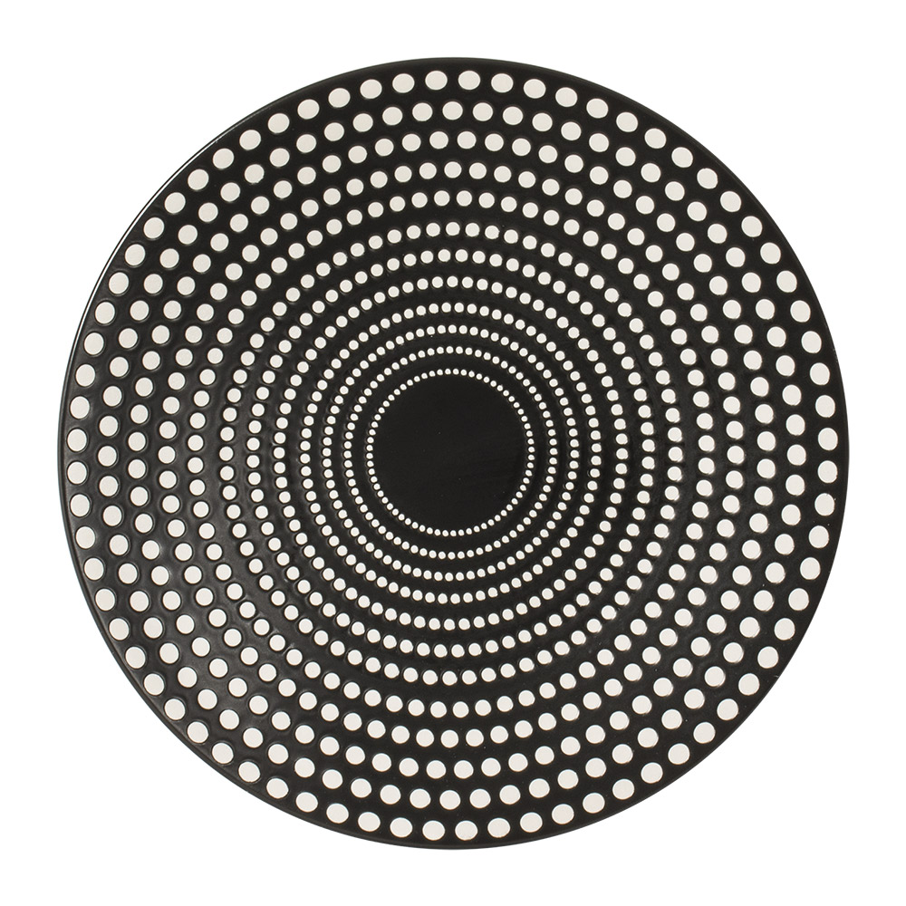 Assiette plate Galaxy pois 27 cm (lot de 6) - GALAXY POIS, TABLE PASSION