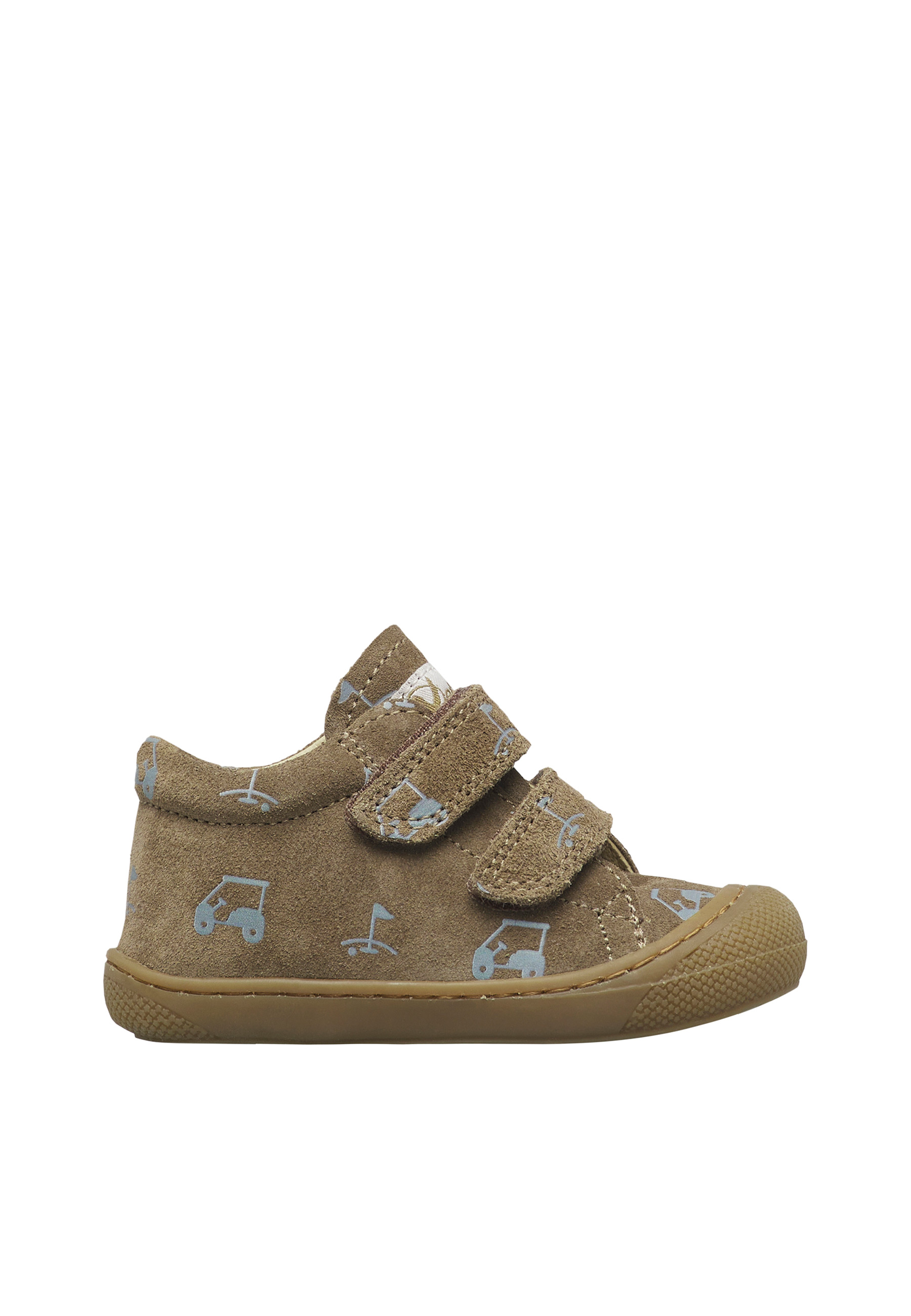 Chaussures premiers pas en suède COCOON VL, NATURINO