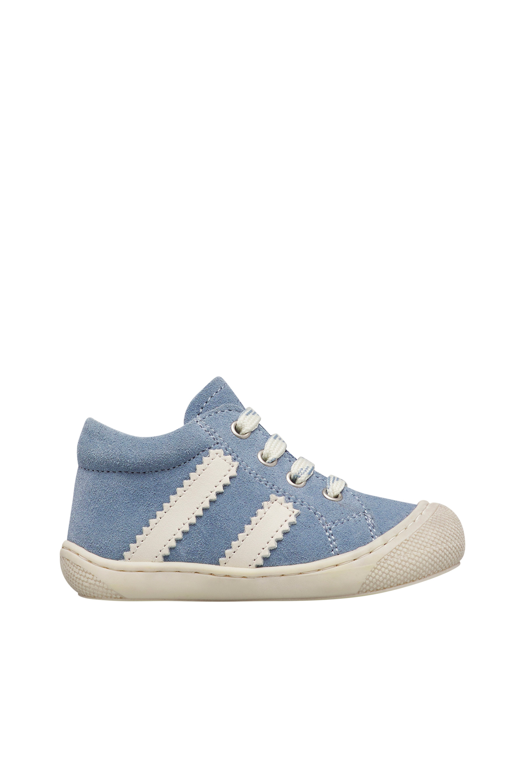 Chaussures premiers pas en suède MACKS 3, NATURINO
