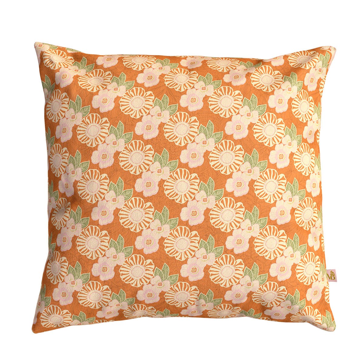 Housse de coussin extérieur, motif floral, THAIS, VENT DE BOHÈME