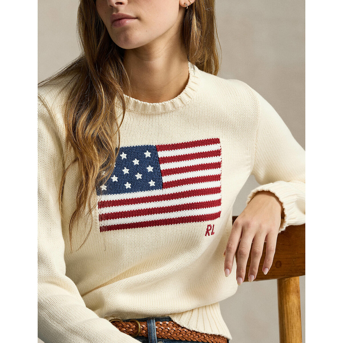 Polo ralph lauren american flag sweater online