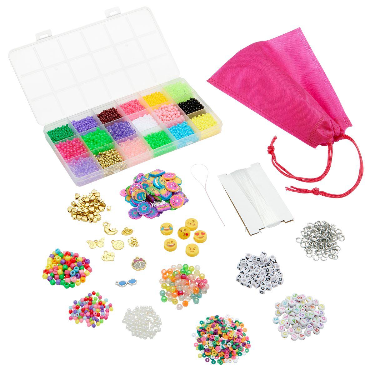 Atelier de Bracelets d’Amitié à Perles, LEXIBOOK