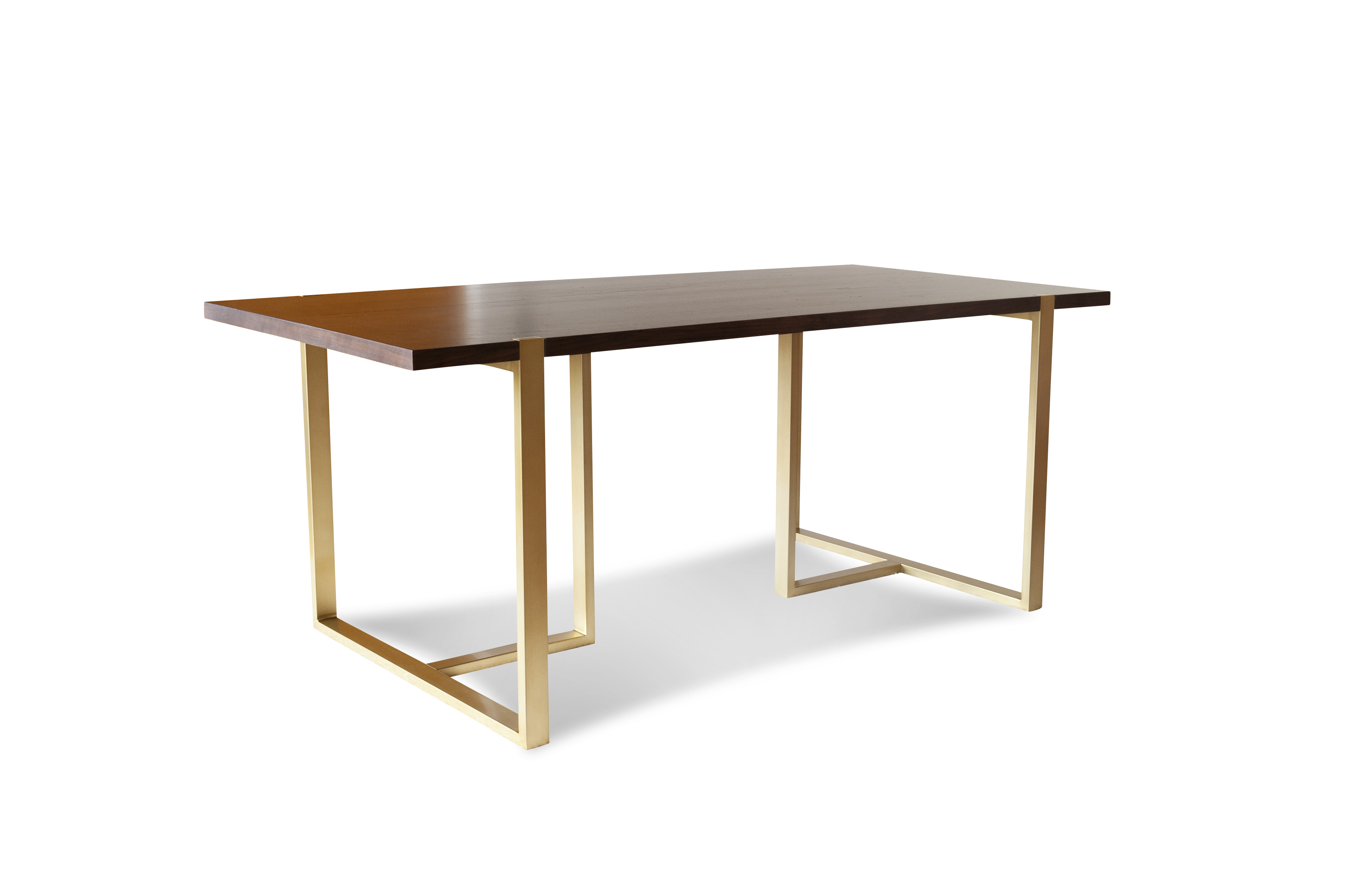 Table de repas en noyer NEUTRA, PRODUIT INTERIEUR BRUT