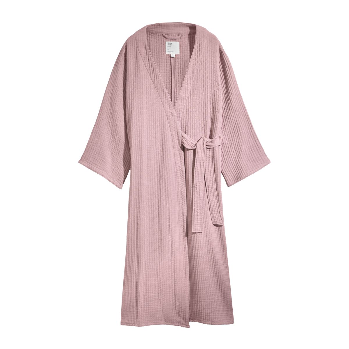 Robe de chambre léger en maille gaufrée avec liens, NEXT