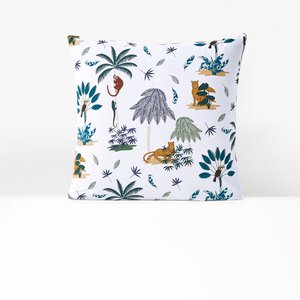 Little Jungle Organic Cotton Pillowcase LA REDOUTE INTERIEURS image