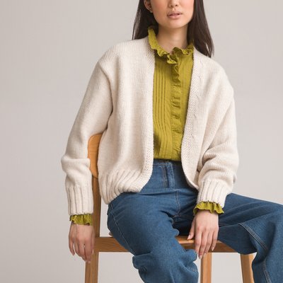 Chunky Knit Open Cardigan LA REDOUTE COLLECTIONS