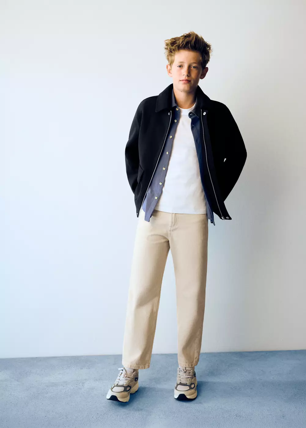 Jean droit coton, MANGO KIDS