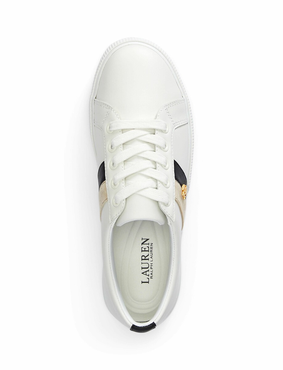 Lauren Ralph Lauren Zapatillas de piel Janson — foto 4