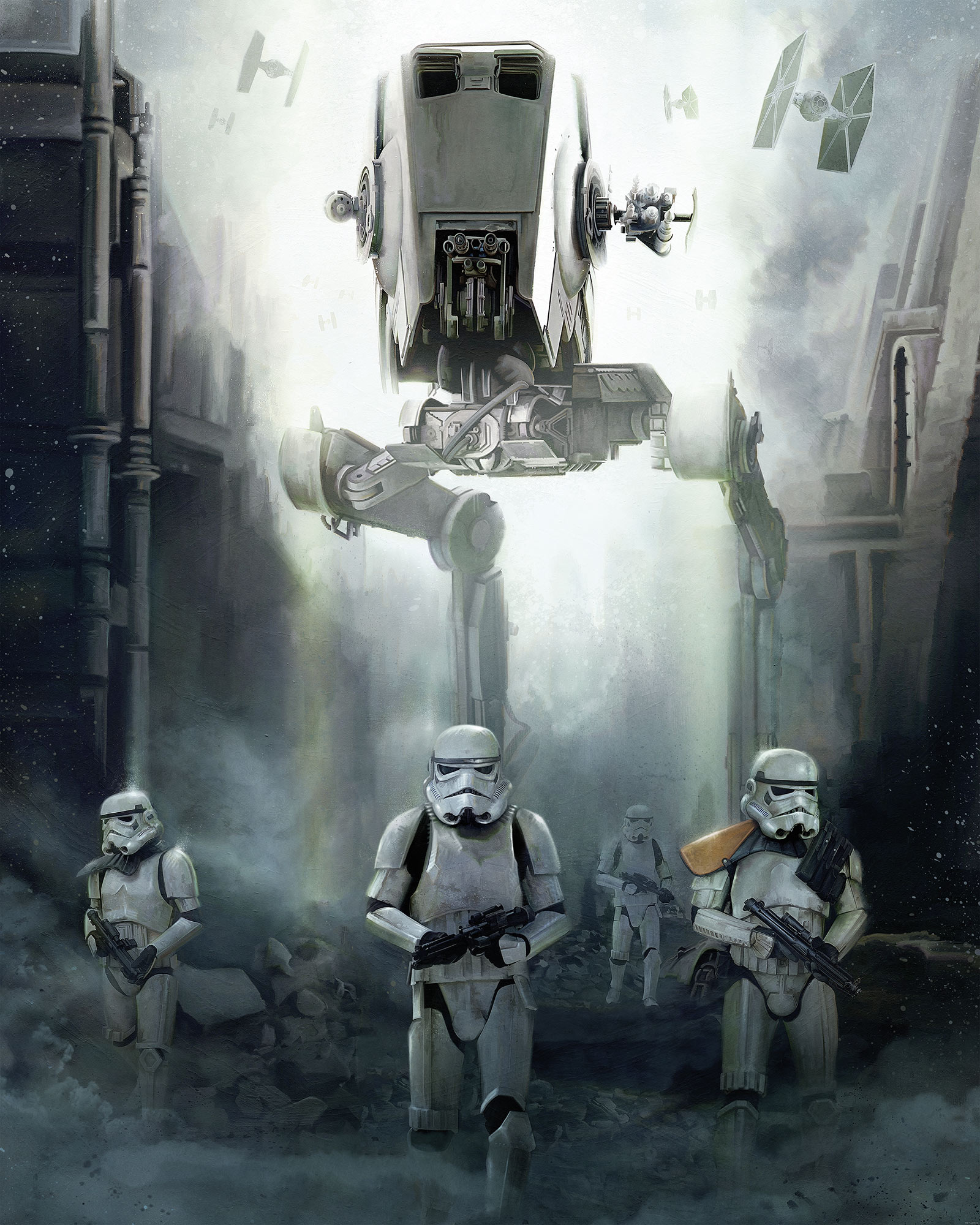 Papier peint Komar - Star Wars Imperial Forces II -200 x 250 cm, HEXOA