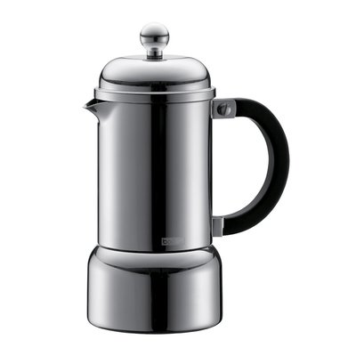Chambord 3 Cup Stove Top Espresso Coffee Maker, 18cl / 0.18L BODUM