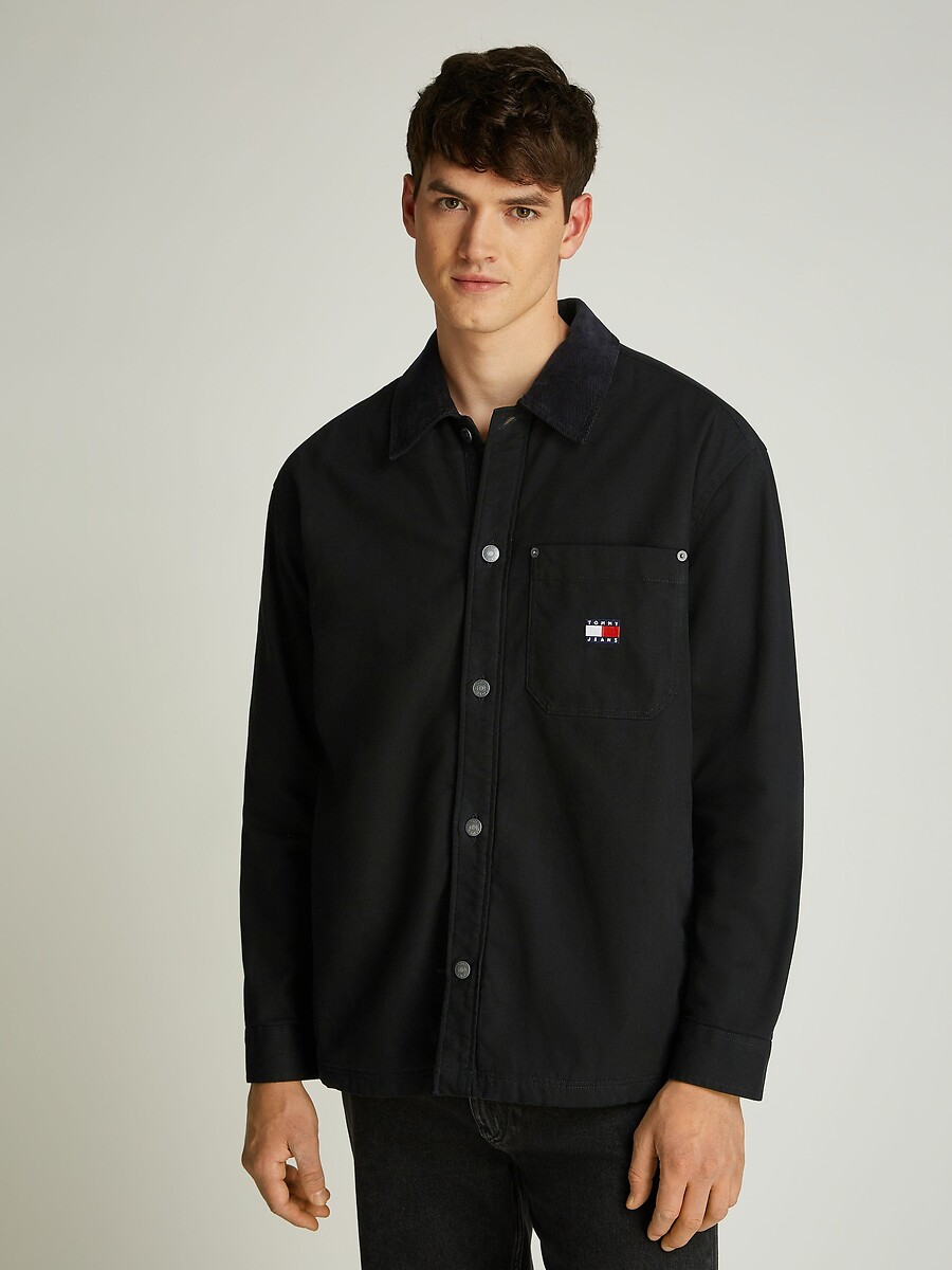 Surchemise col velours, TOMMY JEANS