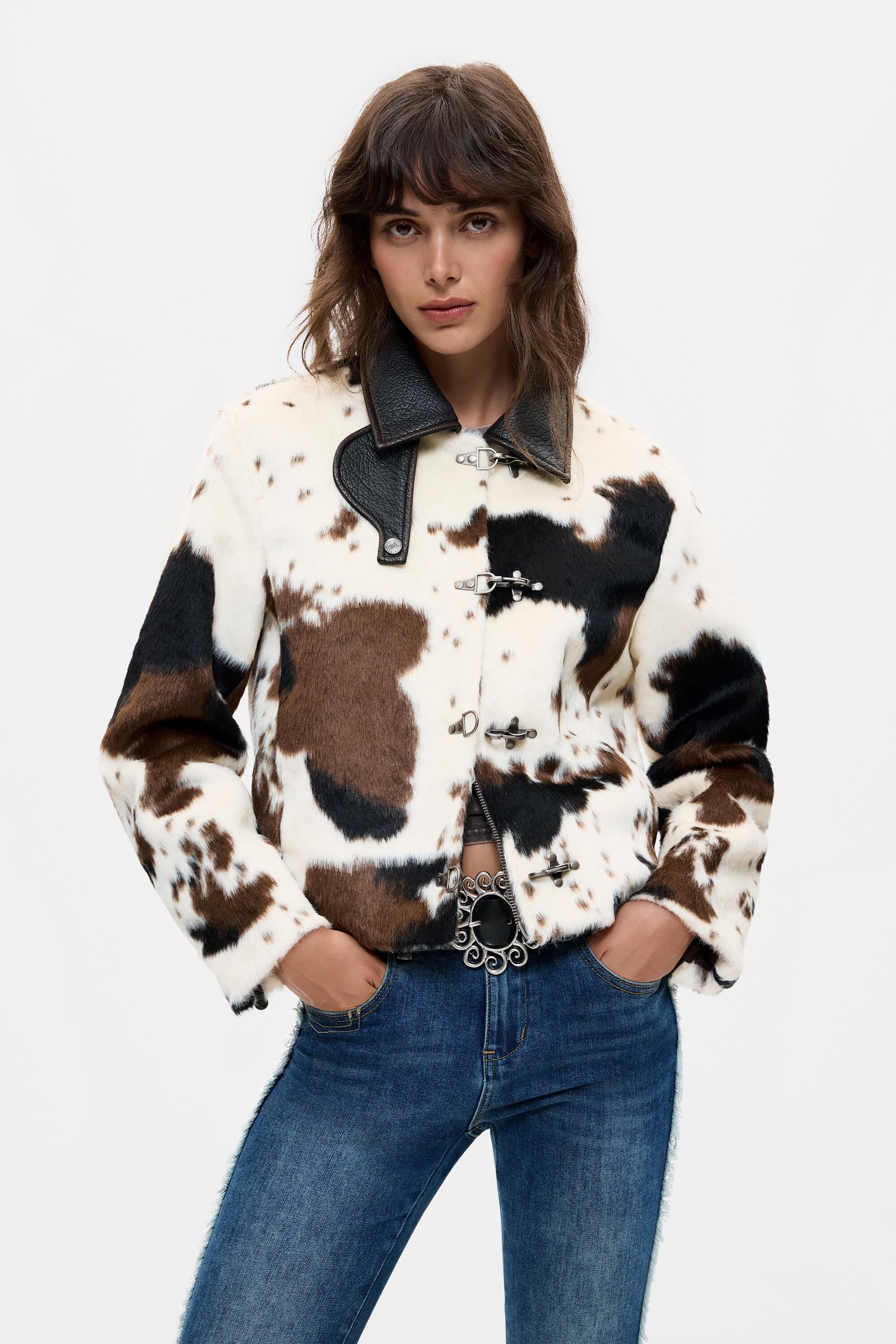 Blouson à imprimé animal, DESIGUAL