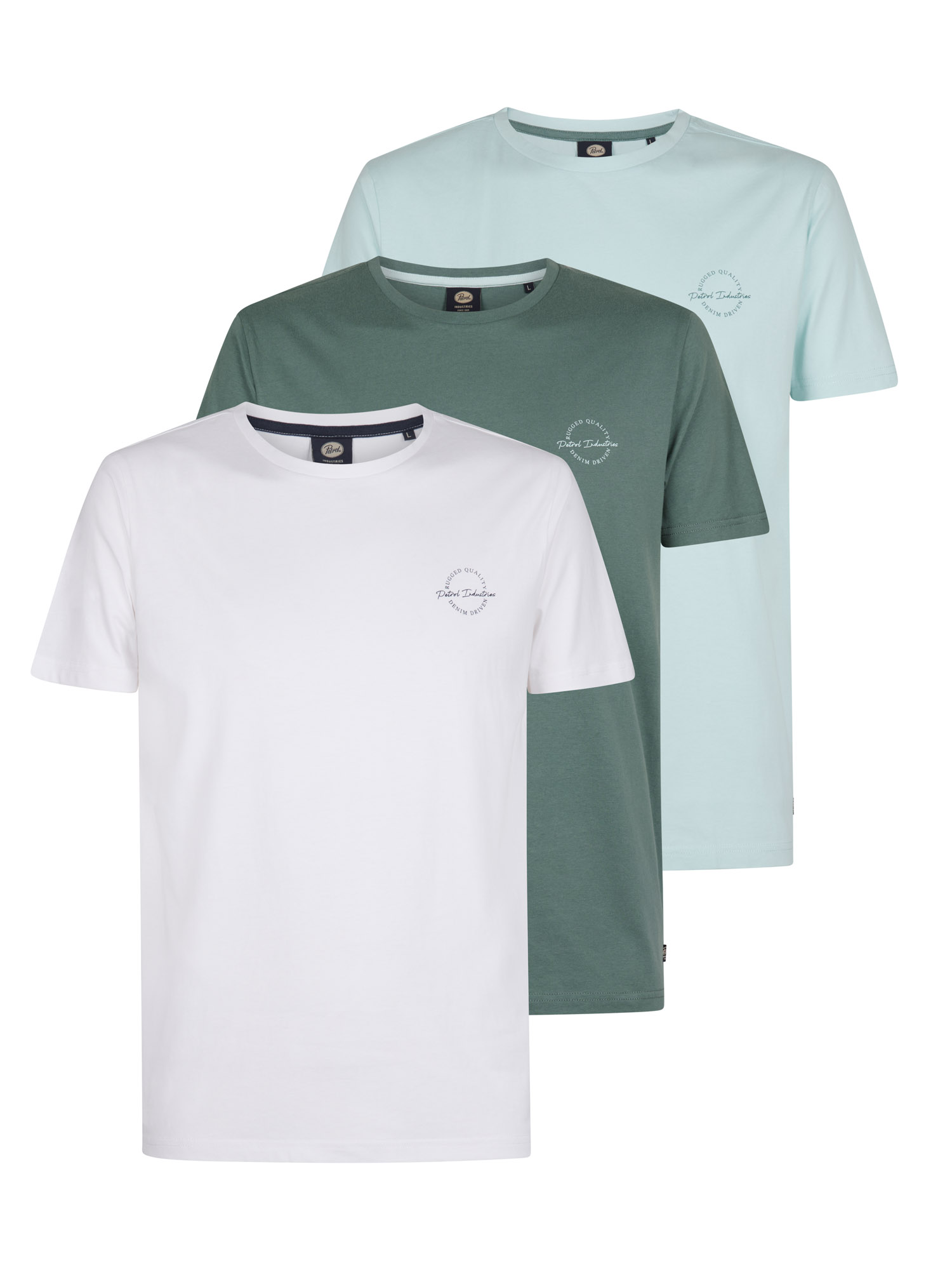 Lot de 3 t-shirts en jersey salsa, PETROL INDUSTRIES