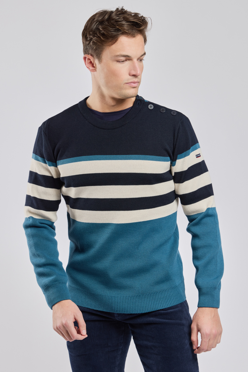 Pull marin bloc color, ARMOR-LUX
