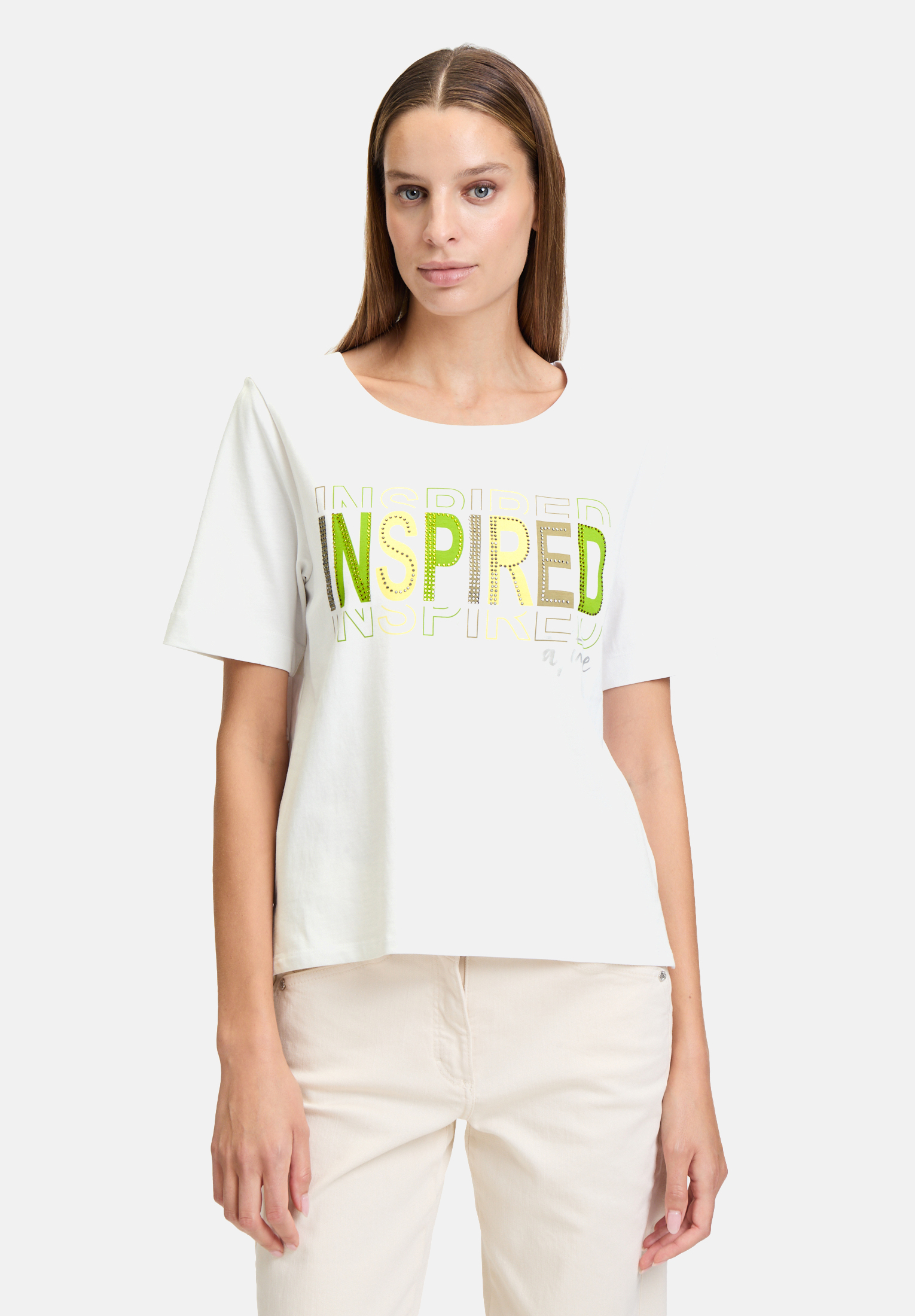 T-shirt basique à impression, BETTY BARCLAY