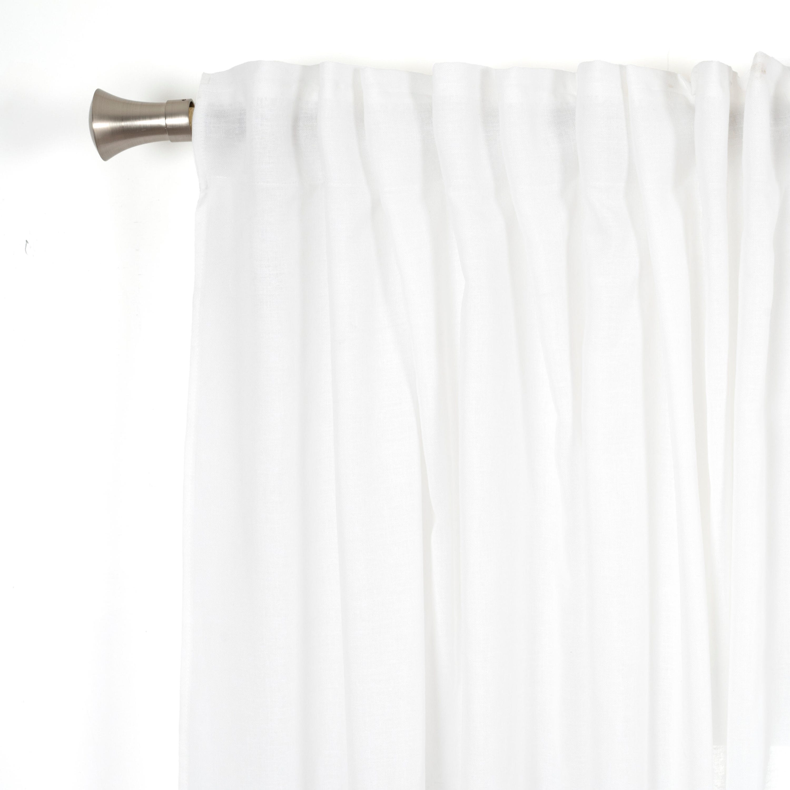 Rideau tamisant en polyester et lin, AYDEN, INSPIRE