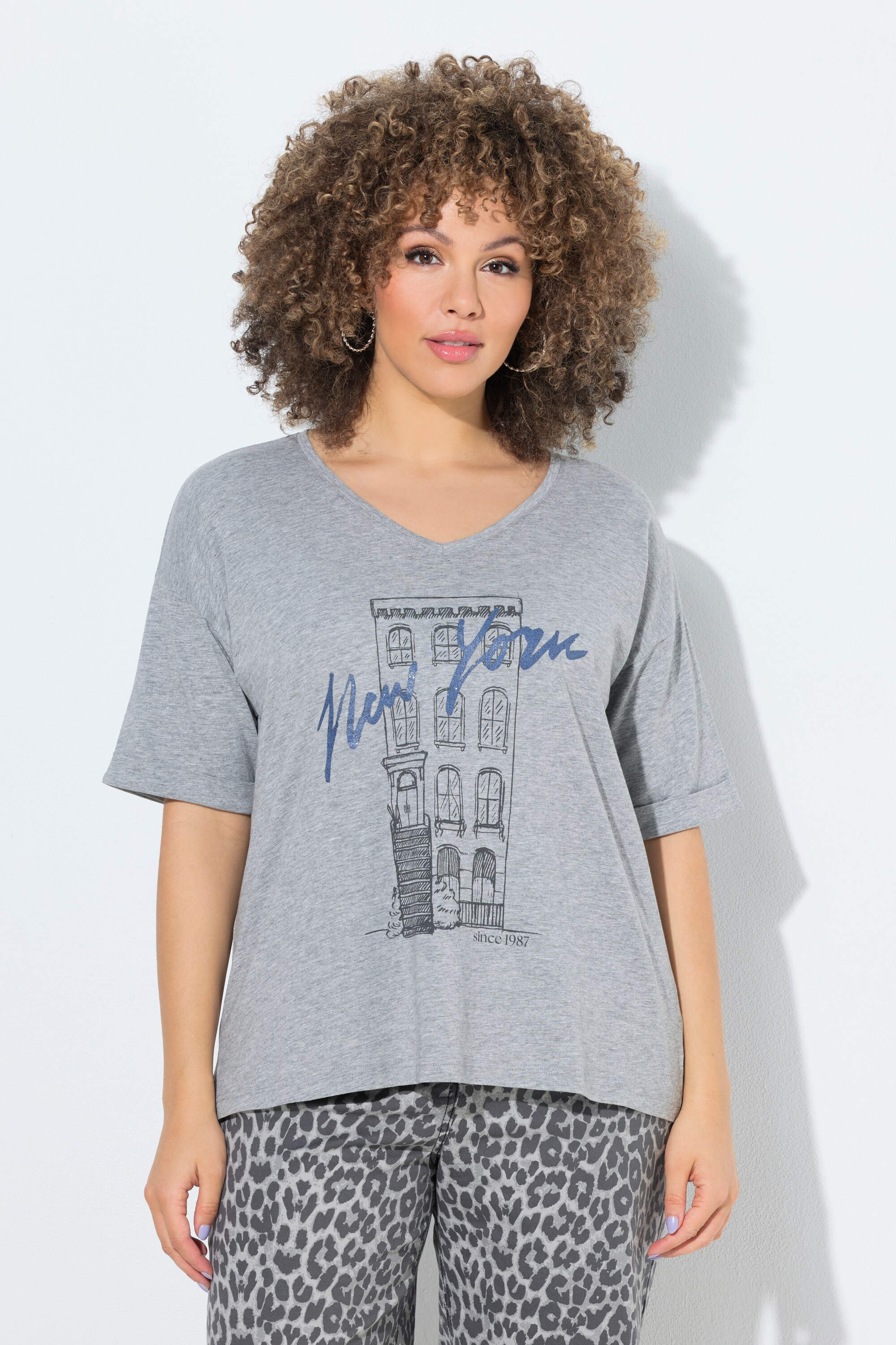 T-shirt oversize, motif New York, ULLA POPKEN