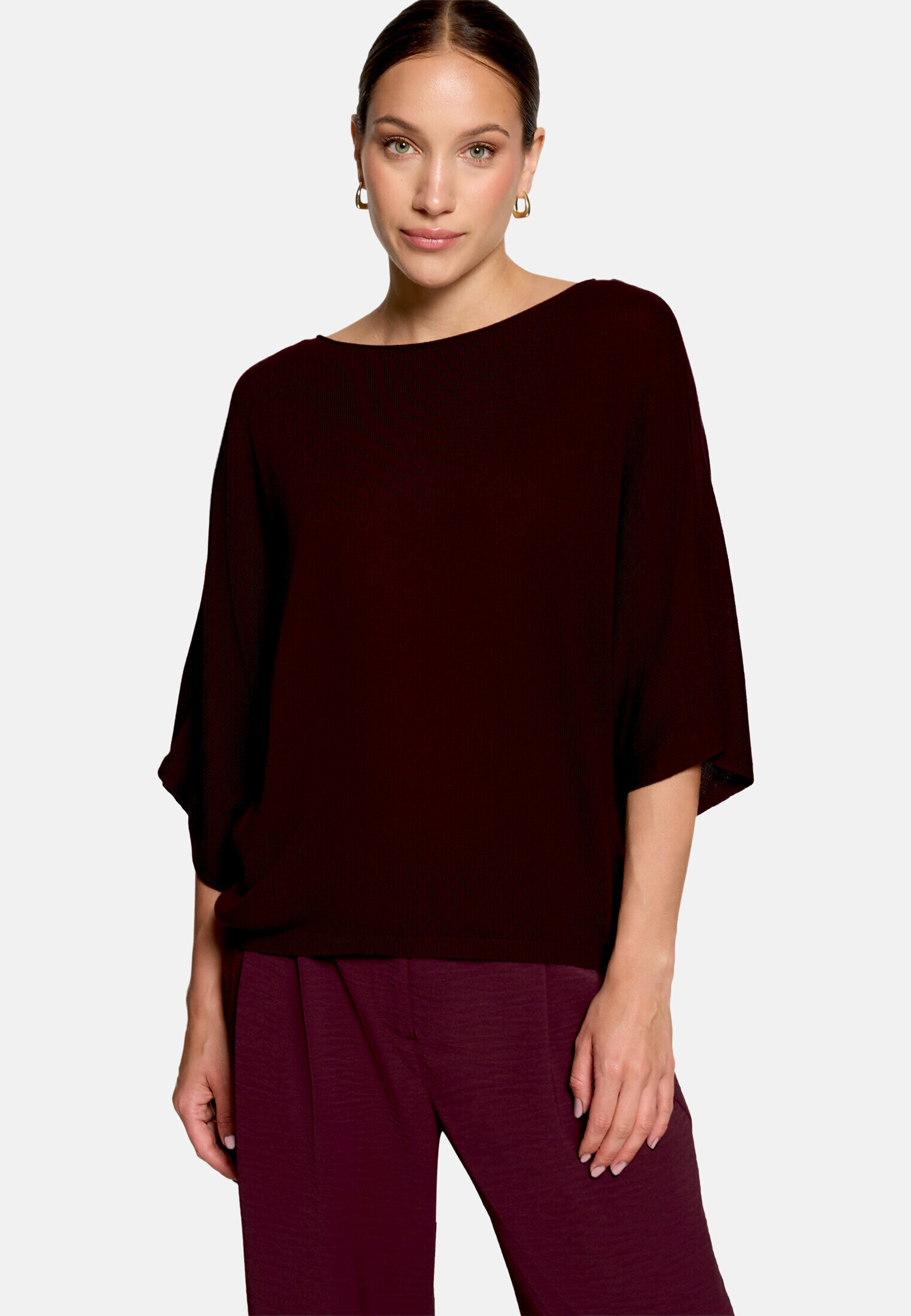 Pull-over en fine maille manches courtes, ZERO