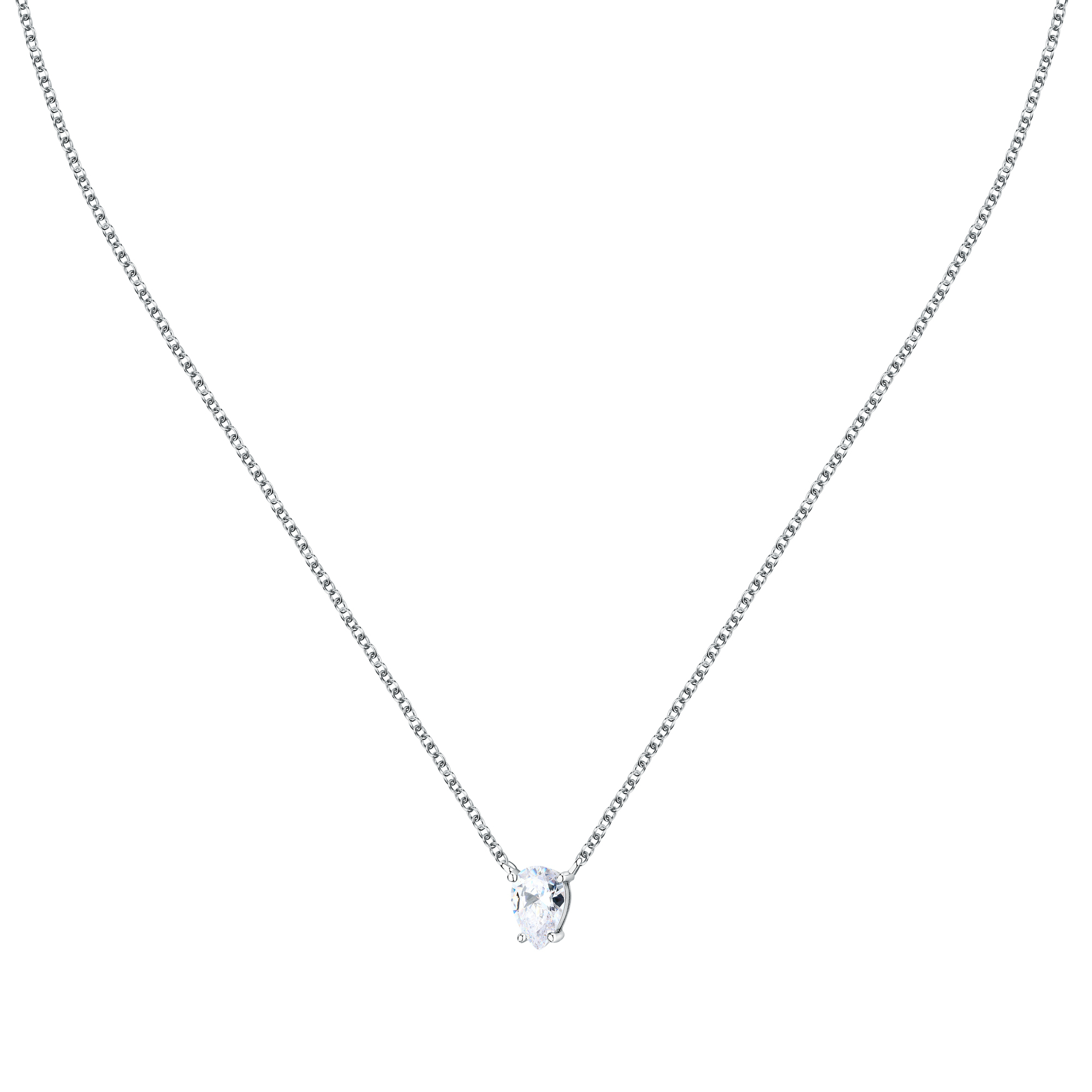 Collier en acier, cristaux, TESORI, MORELLATO