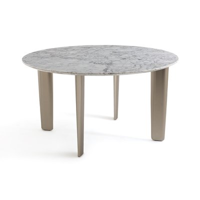 Tavolo tondo Ø140 cm marmo bianco, Dolmena AM.PM