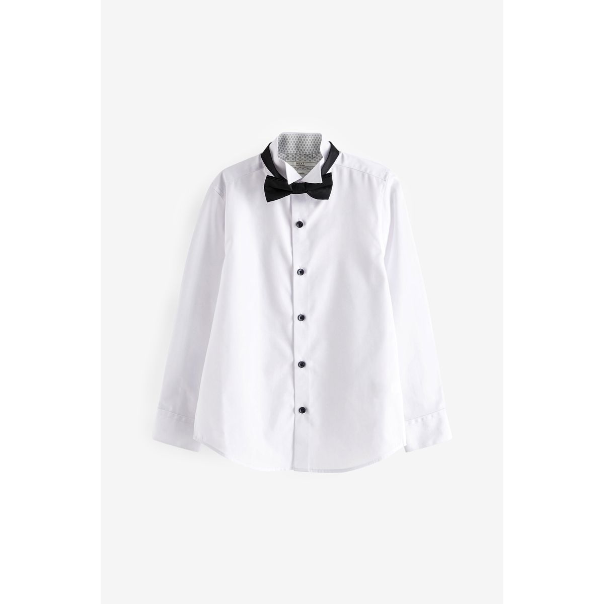 Chemise habillée manches longues et nœud papillon, NEXT