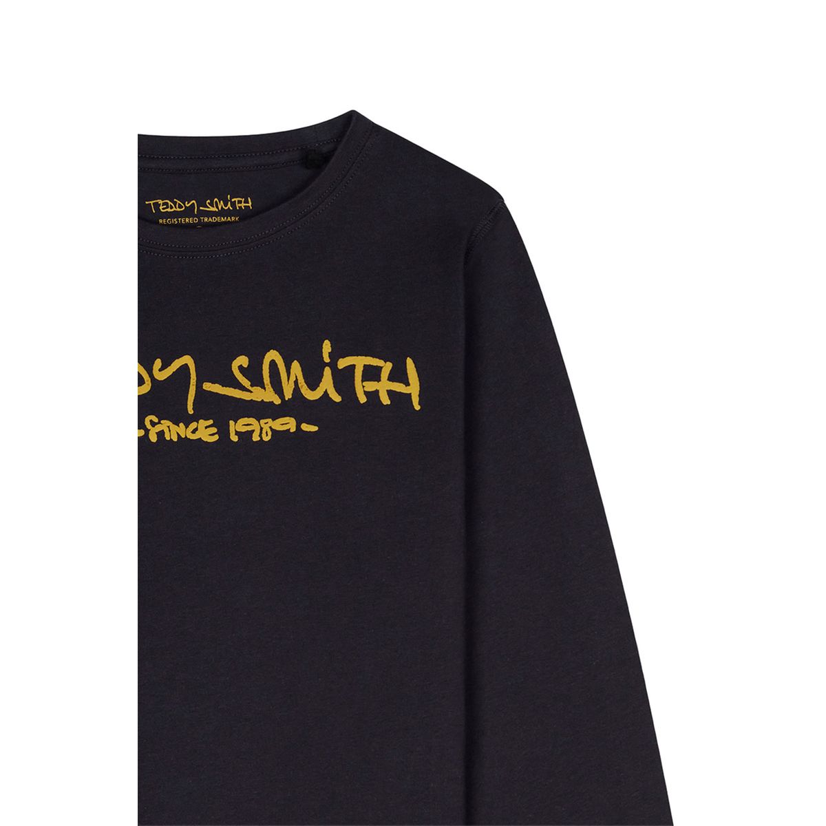 M+RC NOIR BLACK LONG SLEEVE VELCRO TEE - Tシャツ